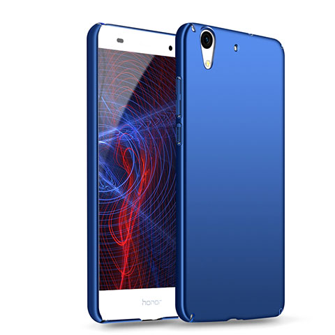 Etui Plastique Rigide Mat M04 pour Huawei Honor 5A Bleu