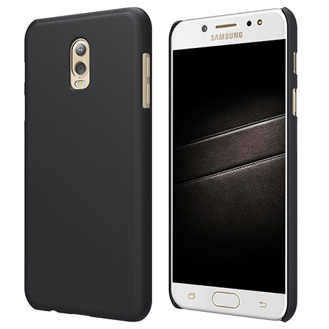 Etui Plastique Rigide Mat M04 pour Samsung Galaxy C7 (2017) Noir