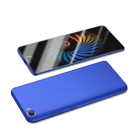 Etui Plastique Rigide Mat M05 pour Xiaomi Mi 5 Bleu