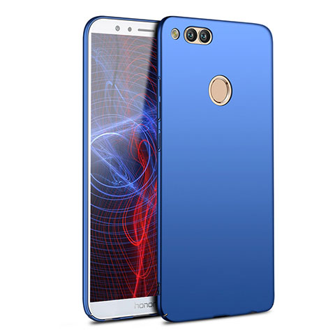 Etui Plastique Rigide Mat M09 pour Huawei Honor 7X Bleu