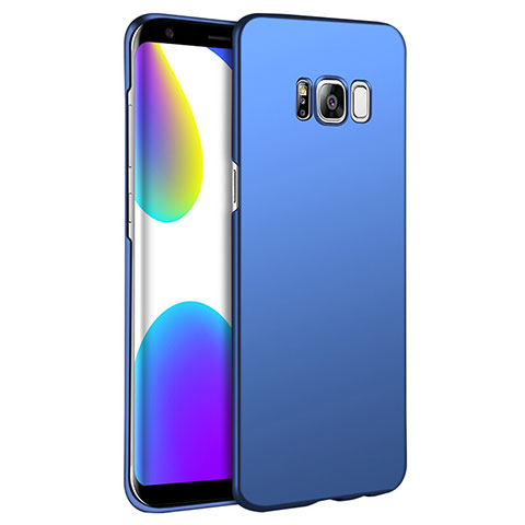 Etui Plastique Rigide Mat M12 pour Samsung Galaxy S8 Bleu