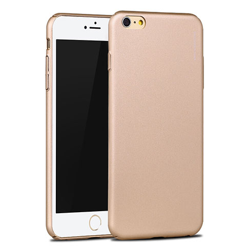 Etui Plastique Rigide Mat P04 pour Apple iPhone 6 Or