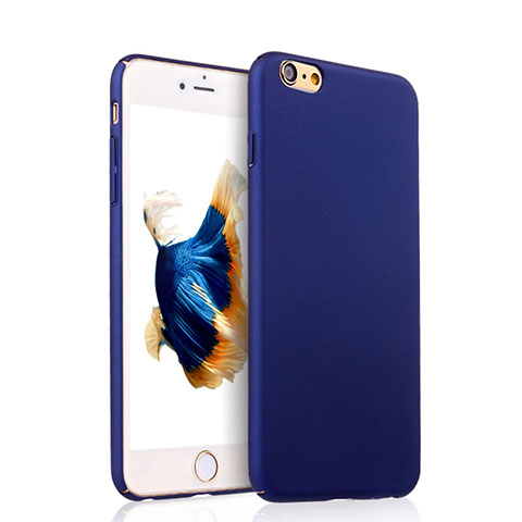 Etui Plastique Rigide Mat pour Apple iPhone 6S Plus Bleu