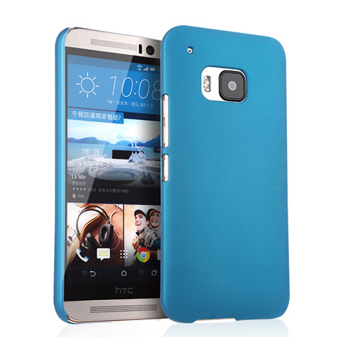 Etui Plastique Rigide Mat pour HTC One M9 Bleu Ciel