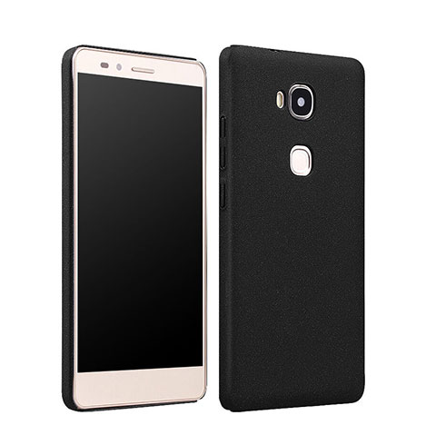 Etui Plastique Rigide Mat pour Huawei Honor 5X Noir