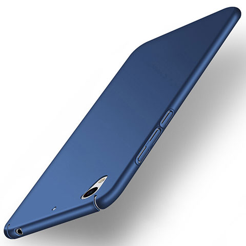 Etui Plastique Rigide Mat pour Huawei Honor Holly 3 Bleu