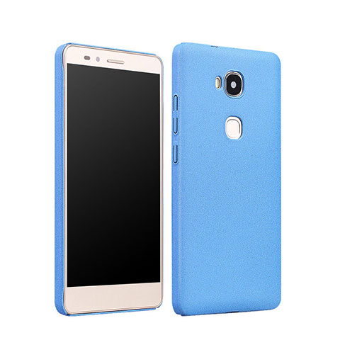 Etui Plastique Rigide Mat pour Huawei Honor Play 5X Bleu Ciel