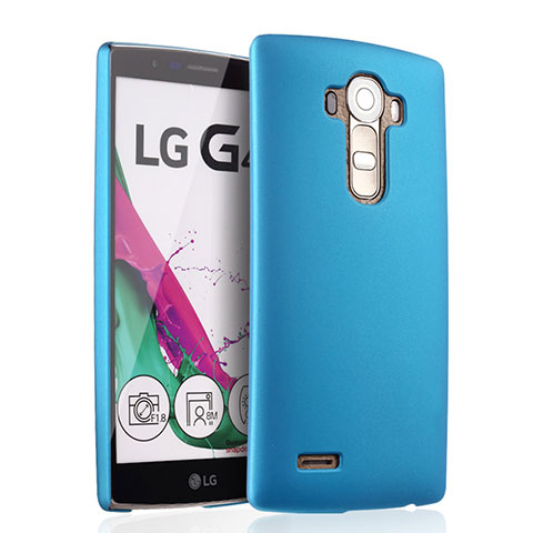 Etui Plastique Rigide Mat pour LG G4 Bleu Ciel