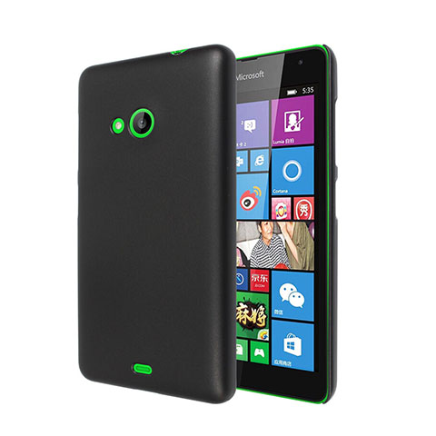 Etui Plastique Rigide Mat pour Microsoft Lumia 535 Noir