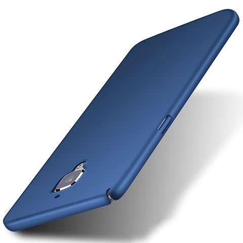 Etui Plastique Rigide Mat pour OnePlus 3 Bleu