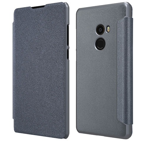 Etui Portefeuille Livre Cuir pour Xiaomi Mi Mix Evo Noir