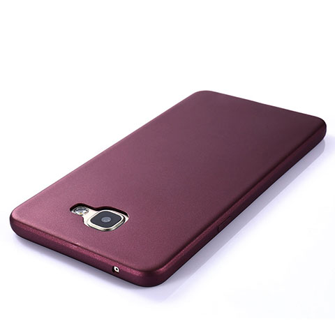 Etui Ultra Fine Silicone Souple S06 pour Samsung Galaxy A9 (2016) A9000 Violet