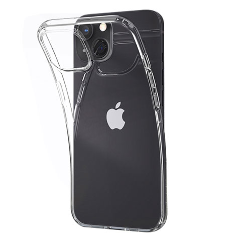 Etui Ultra Fine TPU Souple Transparente A02 pour Apple iPhone 13 Clair