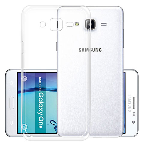 Etui Ultra Fine TPU Souple Transparente R01 pour Samsung Galaxy On5 G550FY Clair