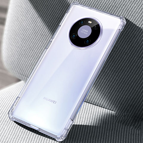 Etui Ultra Fine TPU Souple Transparente T02 pour Huawei Mate 40 Pro Clair