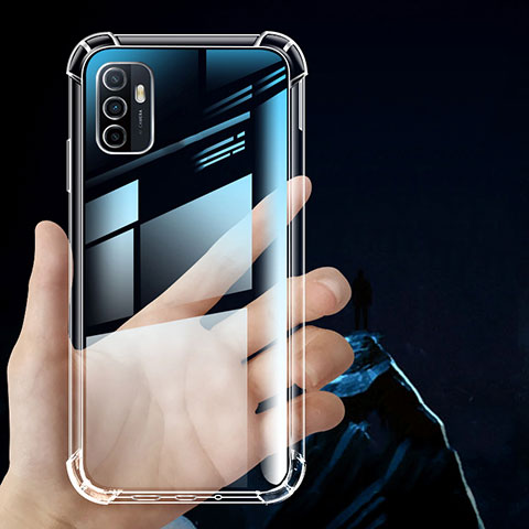 Etui Ultra Fine TPU Souple Transparente T02 pour Oppo A16 Clair