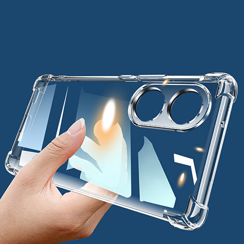 Etui Ultra Fine TPU Souple Transparente T02 pour Oppo A1x 5G Clair