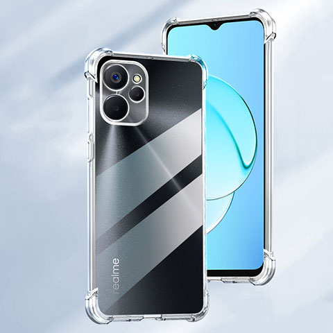 Etui Ultra Fine TPU Souple Transparente T02 pour Realme 10T 5G Clair