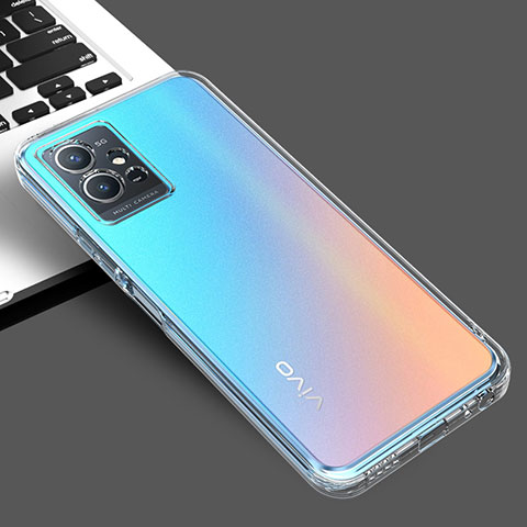 Etui Ultra Fine TPU Souple Transparente T02 pour Vivo iQOO Z6 5G Clair