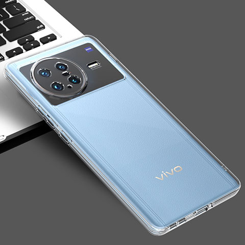 Etui Ultra Fine TPU Souple Transparente T02 pour Vivo X Note Clair