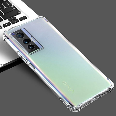 Etui Ultra Fine TPU Souple Transparente T02 pour Vivo X70t Clair