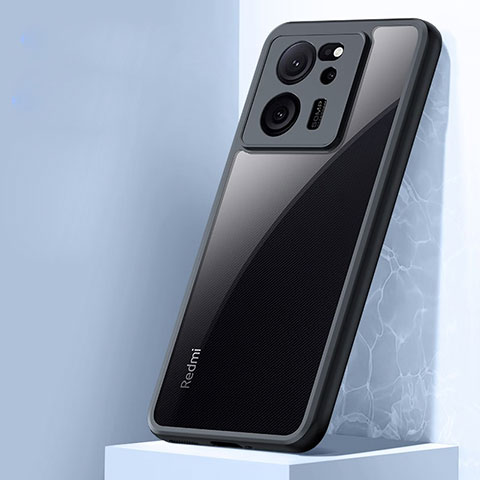 Etui Ultra Fine TPU Souple Transparente T02 pour Xiaomi Redmi K60 Ultra 5G Noir