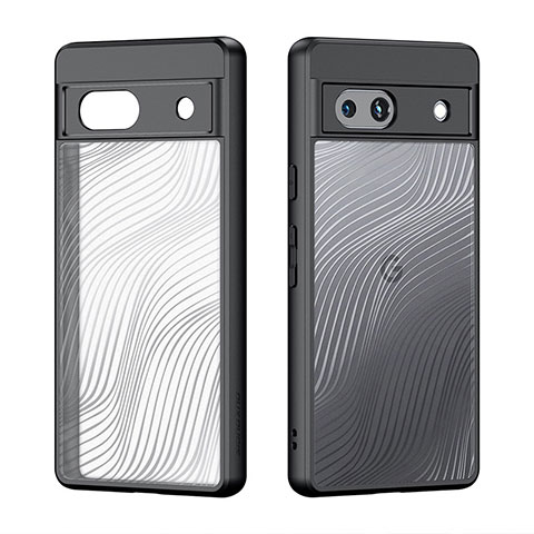 Etui Ultra Fine TPU Souple Transparente T03 pour Google Pixel 7a 5G Noir