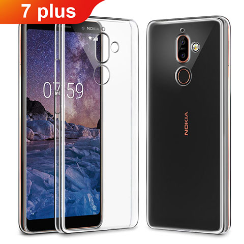 Etui Ultra Fine TPU Souple Transparente T03 pour Nokia 7 Plus Clair