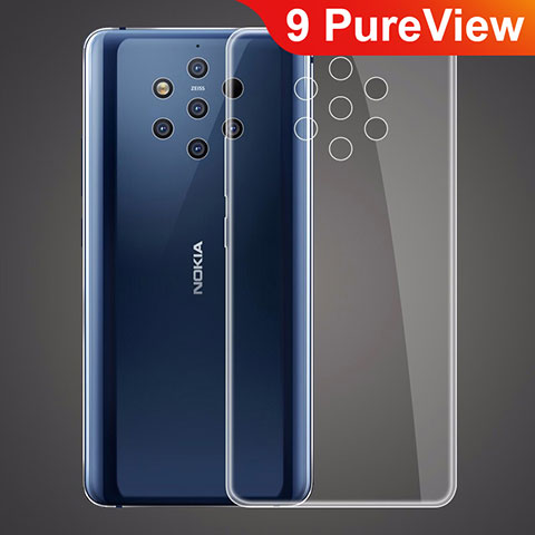 Etui Ultra Fine TPU Souple Transparente T03 pour Nokia 9 PureView Clair