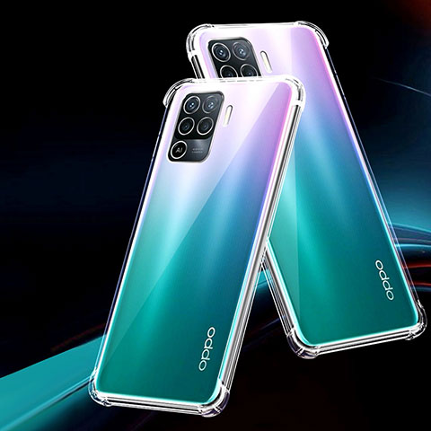 Etui Ultra Fine TPU Souple Transparente T03 pour Oppo F19 Pro Clair