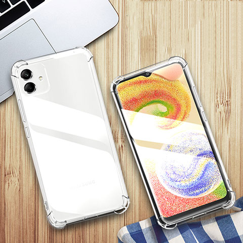 Etui Ultra Fine TPU Souple Transparente T03 pour Samsung Galaxy A05 Clair