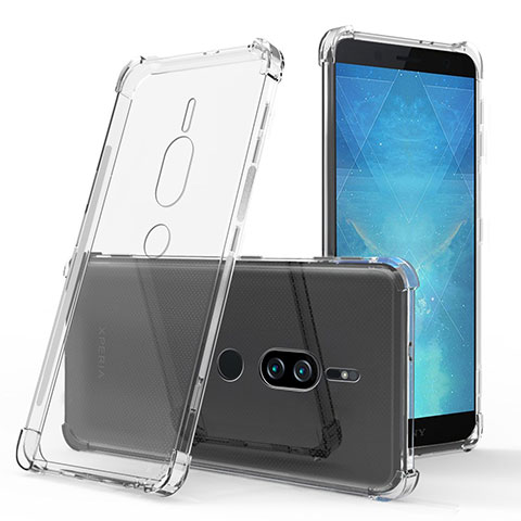 Etui Ultra Fine TPU Souple Transparente T03 pour Sony Xperia XZ2 Premium Clair