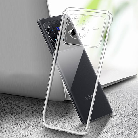 Etui Ultra Fine TPU Souple Transparente T03 pour Vivo X80 5G Clair