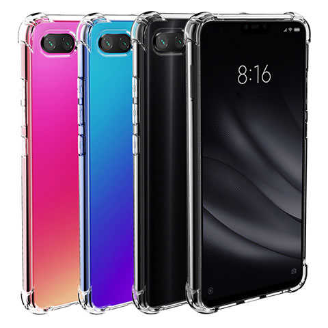 Etui Ultra Fine TPU Souple Transparente T03 pour Xiaomi Mi 8 Lite Clair