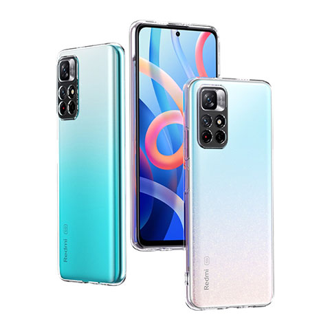 Etui Ultra Fine TPU Souple Transparente T03 pour Xiaomi Poco M4 Pro 5G Clair