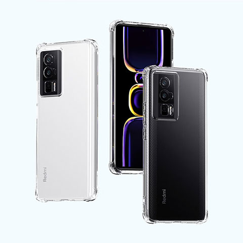 Etui Ultra Fine TPU Souple Transparente T03 pour Xiaomi Redmi K60 5G Clair