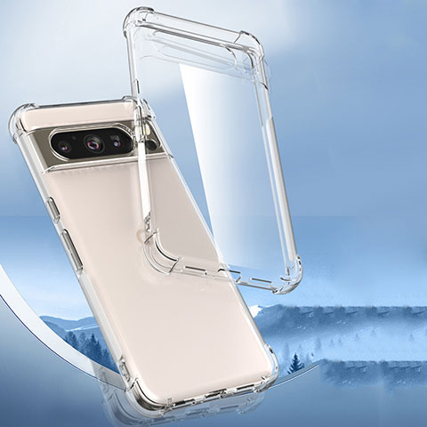 Etui Ultra Fine TPU Souple Transparente T07 pour Google Pixel 8 Pro 5G Clair