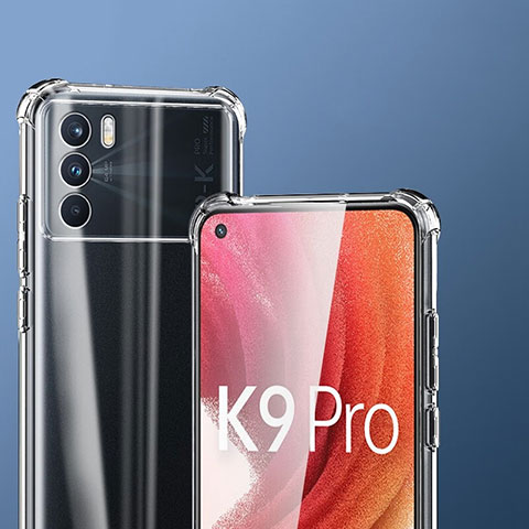 Etui Ultra Fine TPU Souple Transparente T07 pour Oppo K9 Pro 5G Clair