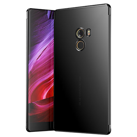 Etui Ultra Fine TPU Souple Transparente T07 pour Xiaomi Mi Mix 2 Noir