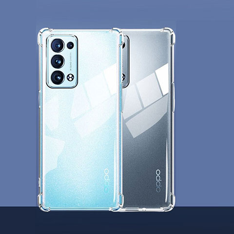 Etui Ultra Fine TPU Souple Transparente T09 pour Oppo Reno6 Pro 5G Clair