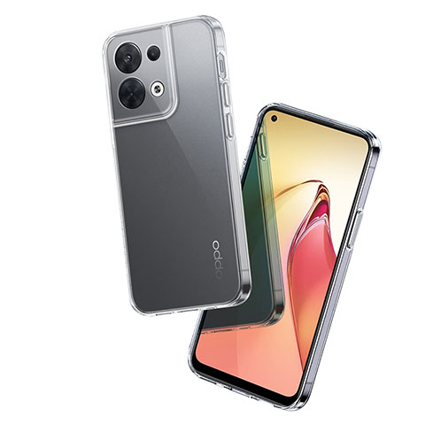 Etui Ultra Fine TPU Souple Transparente T09 pour Oppo Reno8 5G Clair