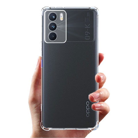 Etui Ultra Fine TPU Souple Transparente T10 pour Oppo K9 Pro 5G Clair