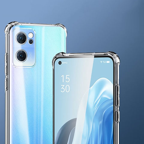 Etui Ultra Fine TPU Souple Transparente T10 pour Oppo Reno7 5G Clair