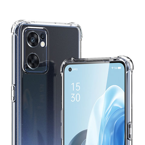 Etui Ultra Fine TPU Souple Transparente T11 pour Oppo Reno7 SE 5G Clair