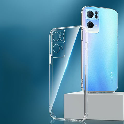 Etui Ultra Fine TPU Souple Transparente T13 pour Oppo Reno7 Pro 5G Clair