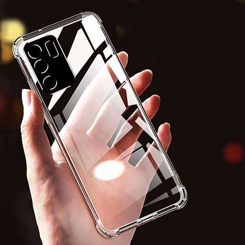 Etui Ultra Fine TPU Souple Transparente T14 pour Oppo Reno6 Pro 5G India Clair