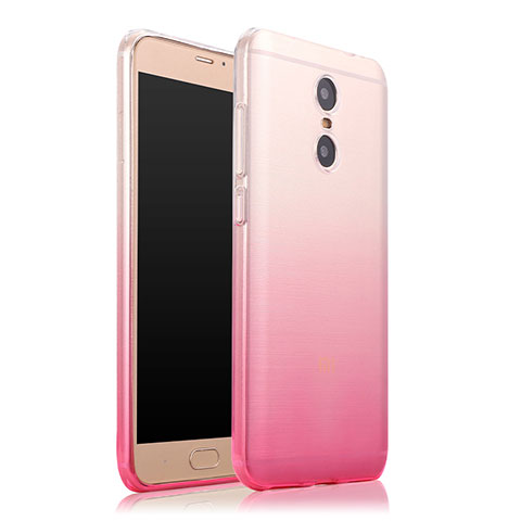 Etui Ultra Fine Transparente Souple Degrade pour Xiaomi Redmi Pro Rose