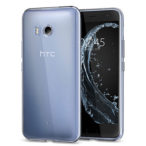 Etui Ultra Slim Silicone Souple Transparente pour HTC U11 Clair