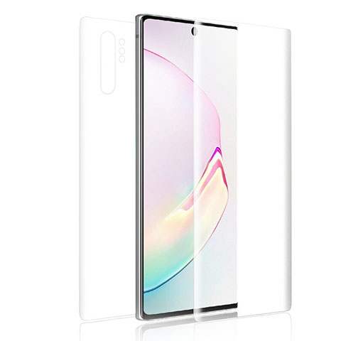 Film Protecteur d'Ecran Avant et Arriere pour Samsung Galaxy Note 10 5G Clair