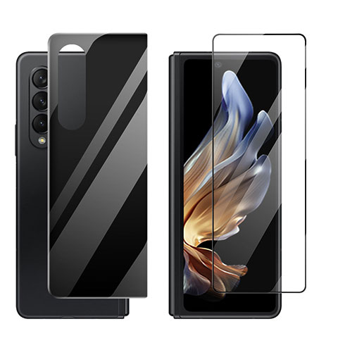 Film Protecteur d'Ecran Avant et Arriere S02 pour Samsung Galaxy Z Fold4 5G Clair